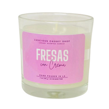 Load image into Gallery viewer, Fresas con Crema Scented Candle