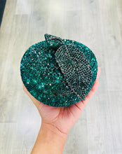 Load image into Gallery viewer, 🍏Green Apple Rhinestone Clutch🍏