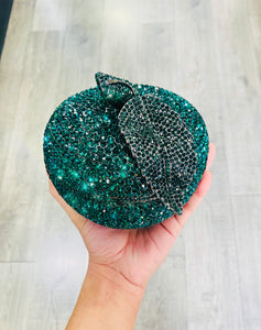 🍏Green Apple Rhinestone Clutch🍏