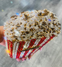 Load image into Gallery viewer, Popcorn Rhinestone Clutch