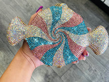 Load image into Gallery viewer, Candy Shaped Rhinestone Clutch