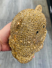 Load image into Gallery viewer, Gold Teddy Bear Clutch