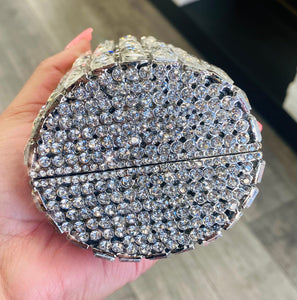 Lipstick Crystal Clutch