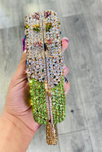 Load image into Gallery viewer, Ice Cream Popsicle Rhinestone Clutch in Light Green