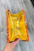 Load image into Gallery viewer, Orange Slice Rhinestone Clutch